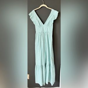 Green stripe maxi
